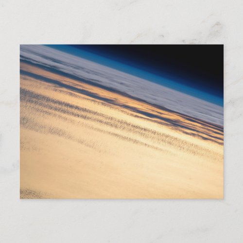 An Orbital Sunset Off The Coast Of Baja California Postcard