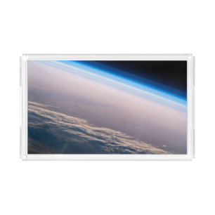 An Orbital Sunset Off The Coast Of Cabo San Lucas Acrylic Tray