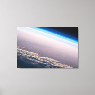 An Orbital Sunset Off The Coast Of Cabo San Lucas Canvas Print