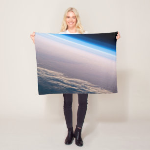 An Orbital Sunset Off The Coast Of Cabo San Lucas Fleece Blanket