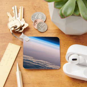 An Orbital Sunset Off The Coast Of Cabo San Lucas Keychain