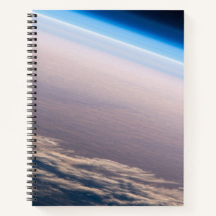 An Orbital Sunset Off The Coast Of Cabo San Lucas Notebook