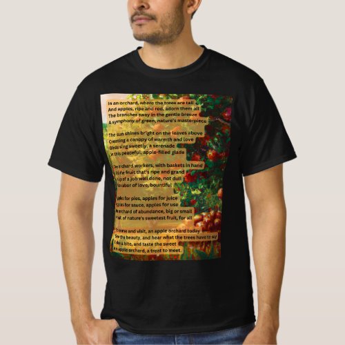 An Orchard in Full Bloom _ The Fruitful Orchard T_Shirt