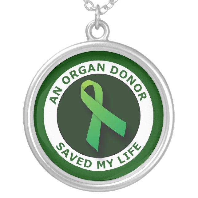 An Organ Donor Saved My Life Necklace (Front)