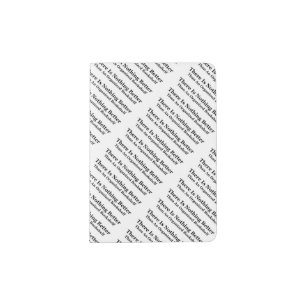 An Organized Bookshelf Passport Holder