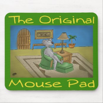 An Original Mouse Pad Green by nopolymon at Zazzle