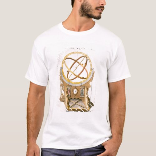 An Orrery designed by Tycho Brahe 1546_1601 from T_Shirt