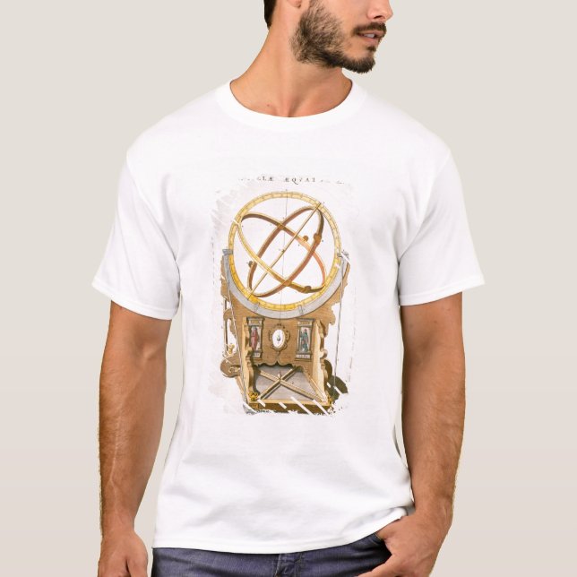 An Orrery designed by Tycho Brahe (1546-1601) from T-Shirt (Front)