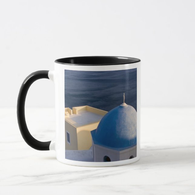 An Orthodox Church near the sea, Oia Santorini Mug (Left)