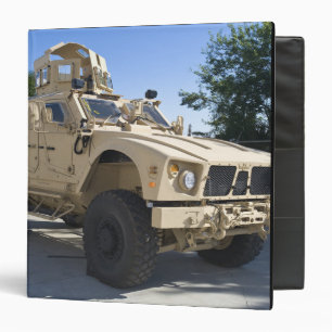 An Oshkosh M-ATV 3 Ring Binder