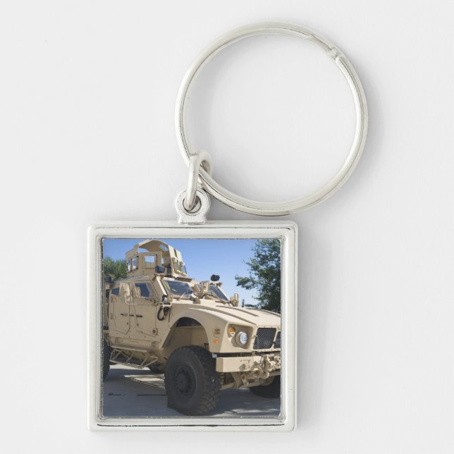 An Oshkosh M-ATV Keychain (Front)