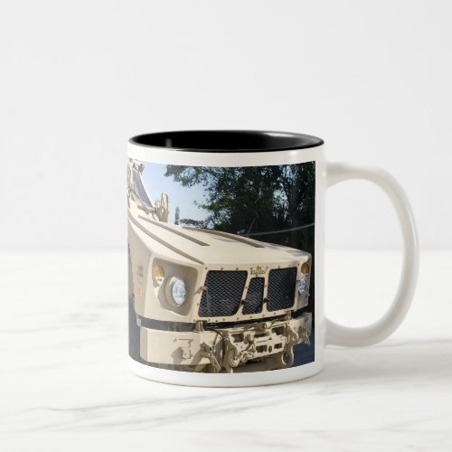 An Oshkosh M_ATV Two_Tone Coffee Mug