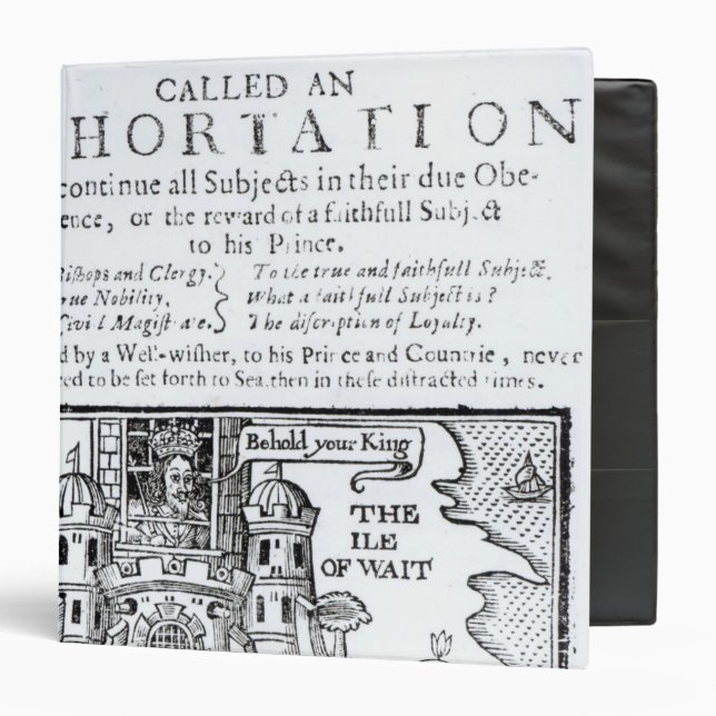 An Ould Ship called an Exhortation' Binder (Front/Inside)