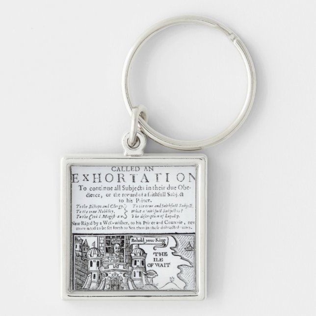 An Ould Ship called an Exhortation' Keychain (Front)