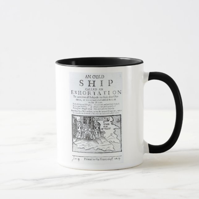 An Ould Ship called an Exhortation' Mug (Right)