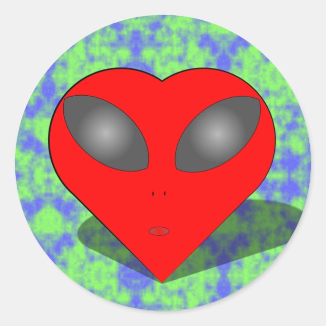 An Out-Of-This-World Love Sticker (Front)