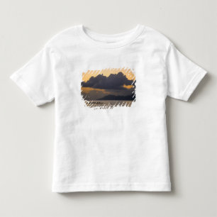 An outrigger canoe team practices off the coast toddler t-shirt
