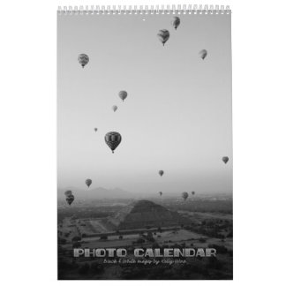 An Outstanding Calendar - B&W Mexico City Photos