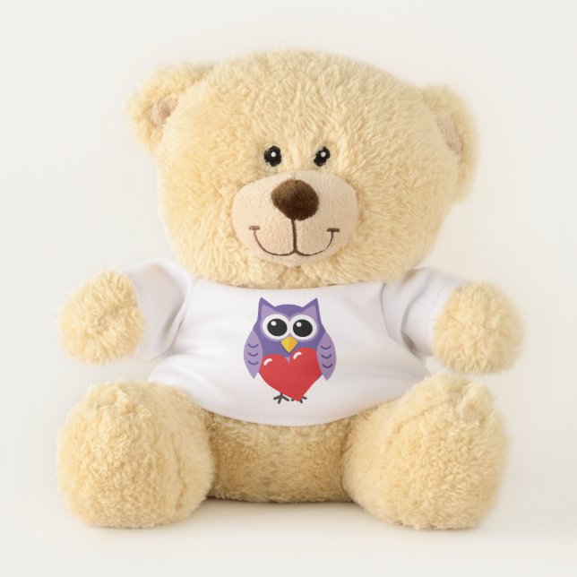 An Owly Love Teddy Bear (Front)
