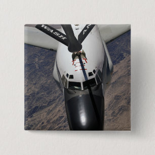 An RC-135 Rivet Joint Reconnaissance aircraft Pinback Button