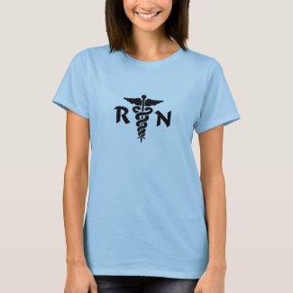 An RN Medical Symbol T-Shirt