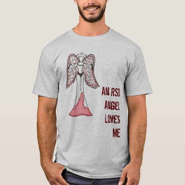 An RSD Angel Loves Me T-Shirt (Front)