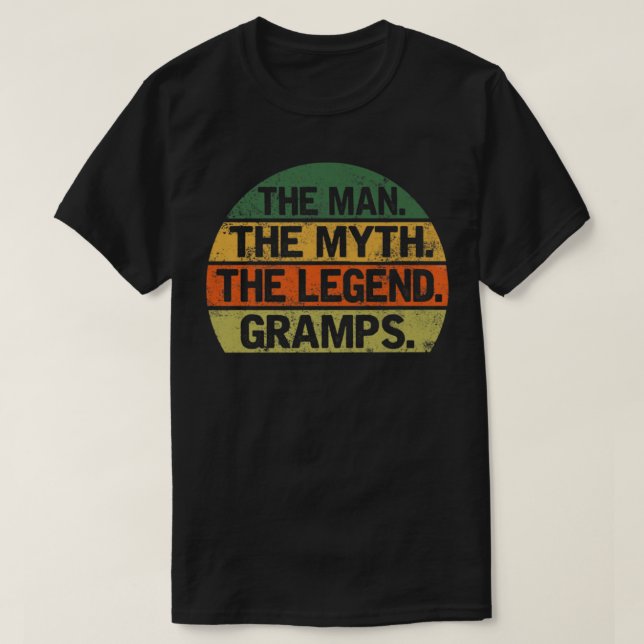 An The Myth The Legend T-Shirt (Design Front)