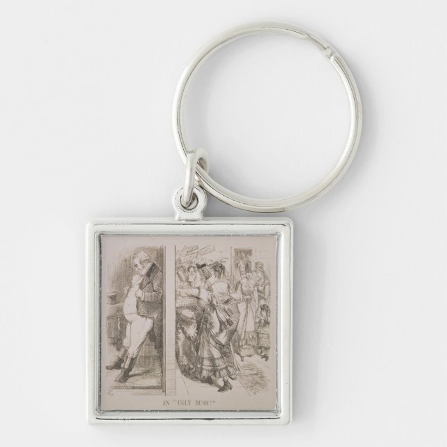 An 'Ugly Rush' Keychain (Front)