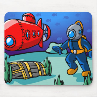 An Underwater Adventure Mouse Pad