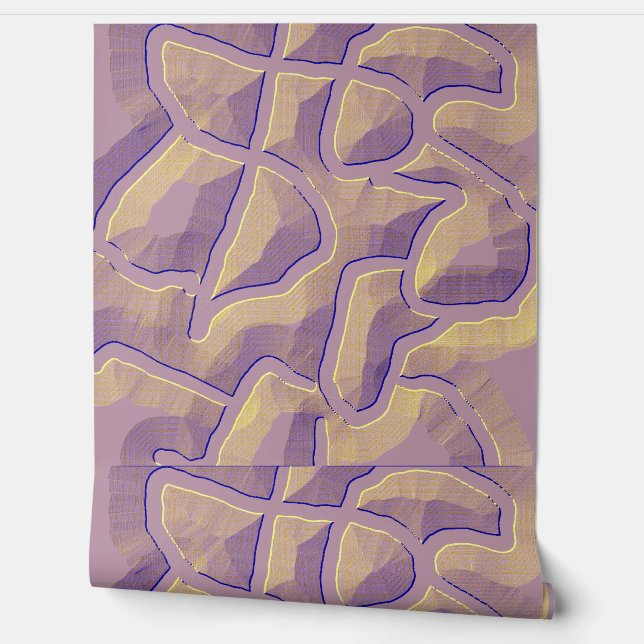 An unique embossing art "Ratti_Creative_Arts" Wall (Unrolling)