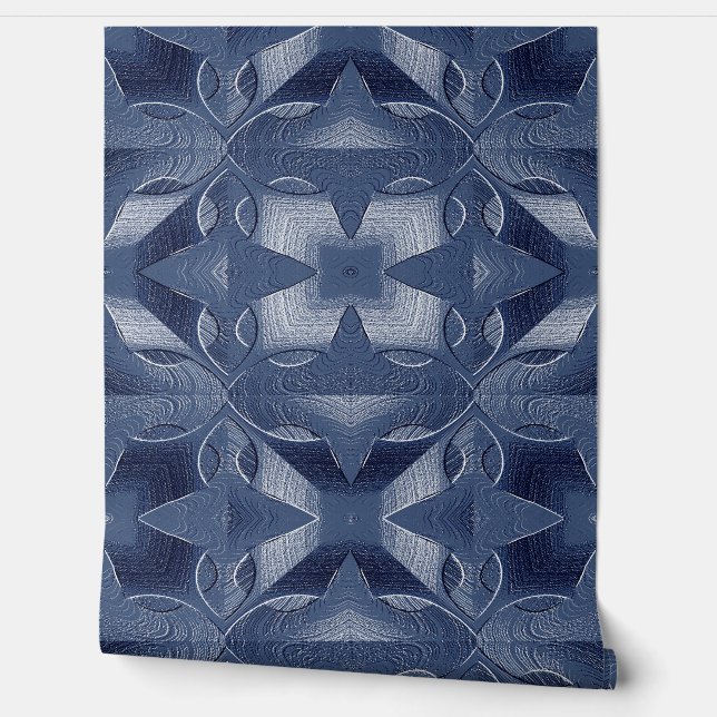 An unique gray embossing art design   wallpap wa wallpaper  (Unrolling)