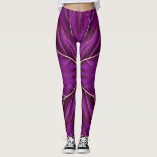 An unique purple "Ratti_Creative_Arts"  Leggings