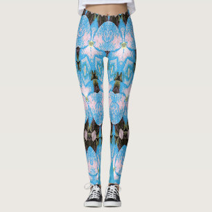 An unique textured "Ratti_Creative_Arts" Leggings