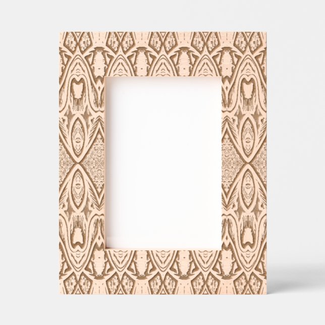 An unique traditional wood classic pattern  engraved frames (Front)
