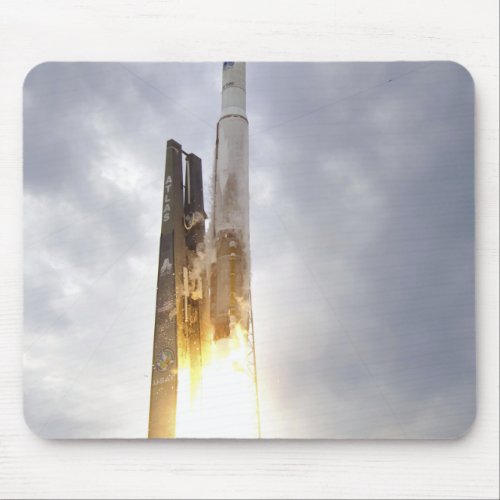 An United Launch Alliance Atlas V rocket lifts Mouse Pad
