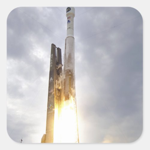 An United Launch Alliance Atlas V rocket lifts Square Sticker
