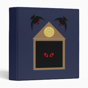 An Unkindness of Ravens Halloween 3 Ring Binder