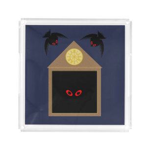 An Unkindness of Ravens Halloween Acrylic Tray