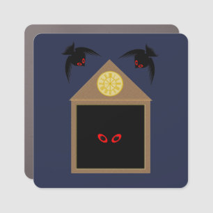 An Unkindness of Ravens Halloween Car Magnet