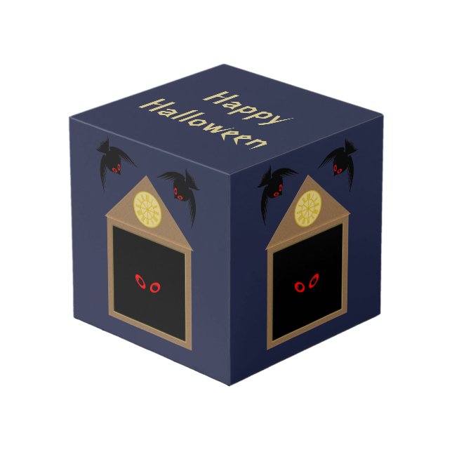 An Unkindness of Ravens Halloween Custom Cube (Front Angled)