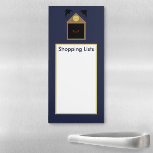 An Unkindness of Ravens Halloween Custom Magnetic Notepad