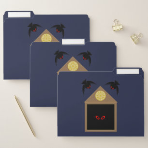 An Unkindness of Ravens Halloween File Folder