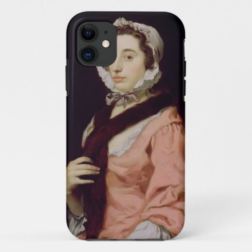 An Unknown Woman called Peg Woffington oil on ca iPhone 11 Case