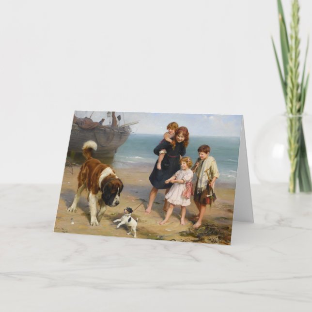 An Unlikely Pair | Arthur John Elsley Card (Front)