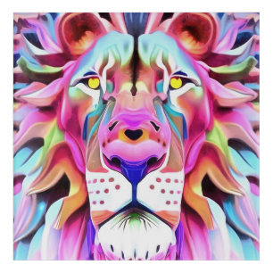 An Unreal Dreamlike Lion Fantasy Art