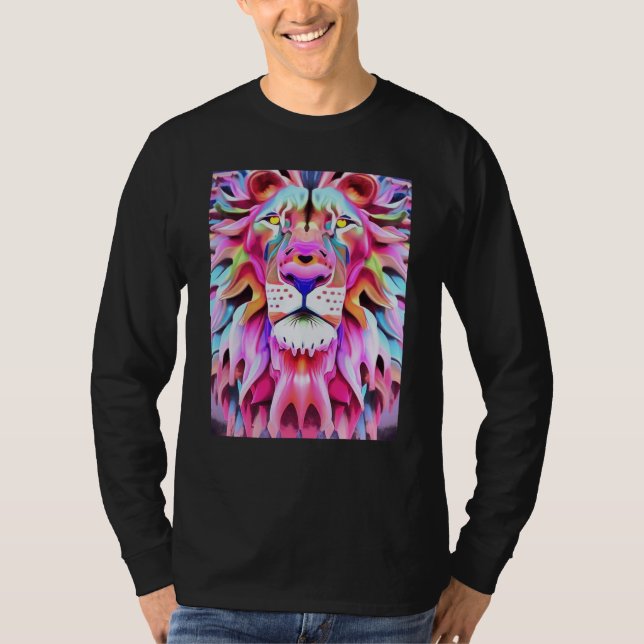 An Unreal Dreamlike Lion Fantasy T-Shirt (Front)