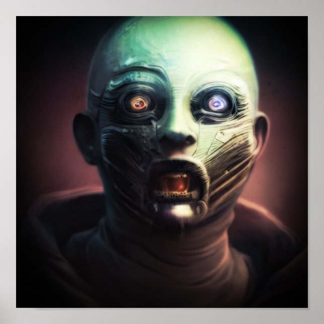 An Unsettling Smile 5 - A.I. Poster (Front)