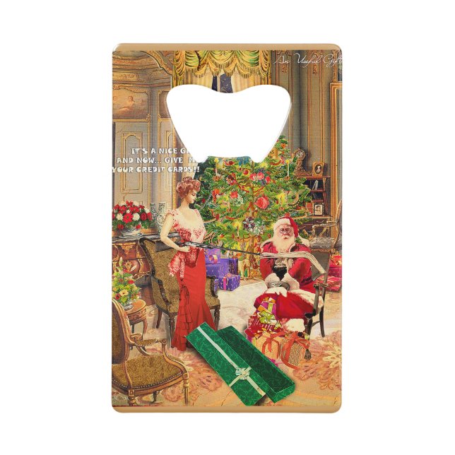 An Useful Gift Credit Card Bottle Opener (Front)