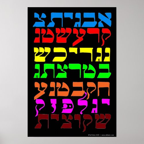 Ana B Koach in the Seven Colors Poster