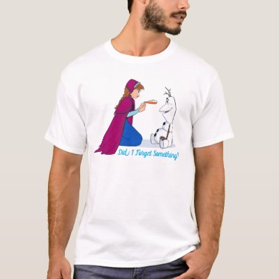 Ana Giving Olaf Carrot Nose T-Shirt